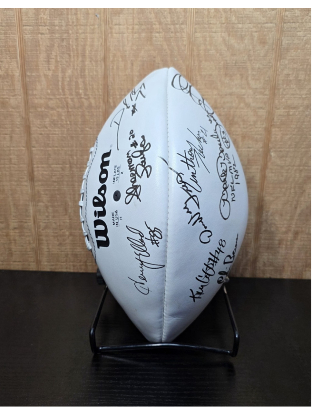14x Signatures Washington Redskins Super Bowl Mvp Signed With "The Hogs" And HOF